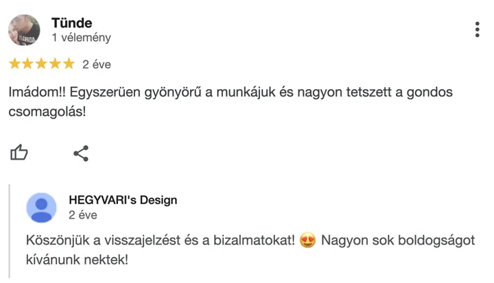 Ügyfél-visszajelzés képernyőképe (10)